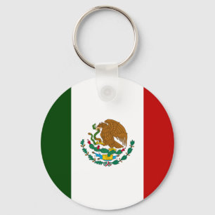 Mexico flag key ring