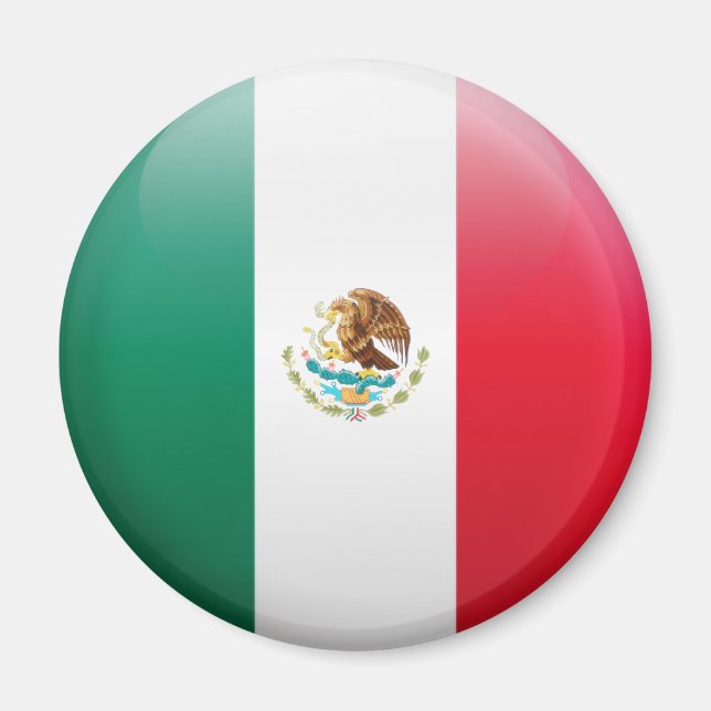 Mexico Flag Magnet (Front)