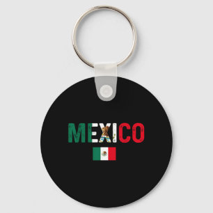 Mexico Flag Mexican Hispanic Heritage Siesta Pride Key Ring