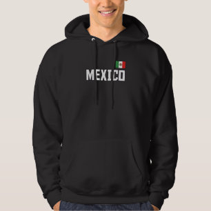 Mexico Flag Mexican Pride Athletic Style Country Hoodie