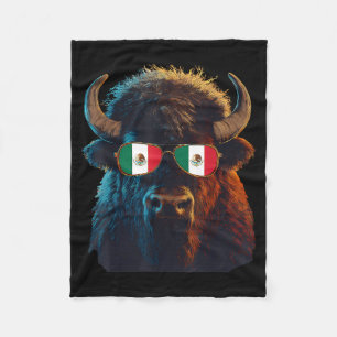 Mexico Flag Mexican Pride Mexican Roots Mexican Fl Fleece Blanket
