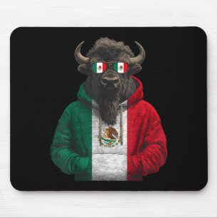 Mexico Flag Mexican Pride Mexican Roots Mexican Fl Mouse Pad
