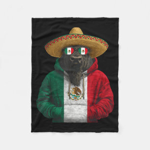 Mexico flag mexican pride mexican roots mexican fleece blanket