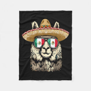 Mexico flag mexican pride mexican roots mexican fleece blanket