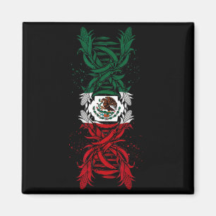 Mexico flag mexican pride mexican roots mexican magnet