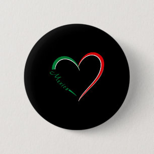 Mexico flag mexican pride mexican roots mexicanMex 6 Cm Round Badge
