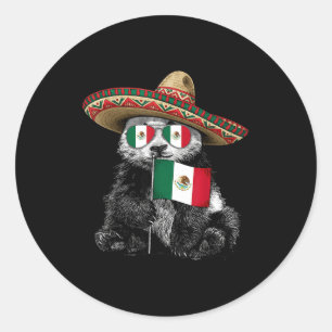 Mexico flag mexican pride mexican roots mexicanMex Classic Round Sticker