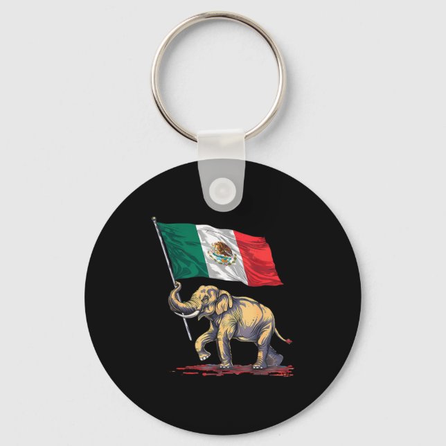 Mexico flag mexican pride mexican roots mexicanMex Key Ring (Front)