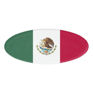 Mexico flag name tag