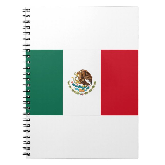 Mexico Flag Notebook (Front)