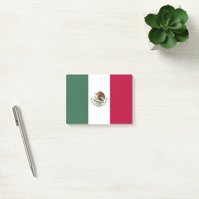 Mexico flag post-it notes (Office)