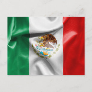 Mexico Flag Postcard