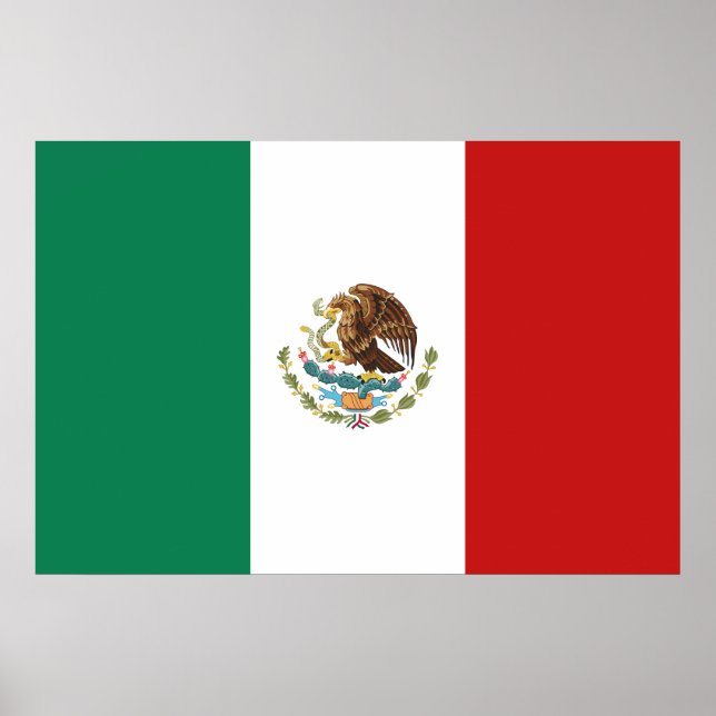 Mexico Flag Poster (Front)