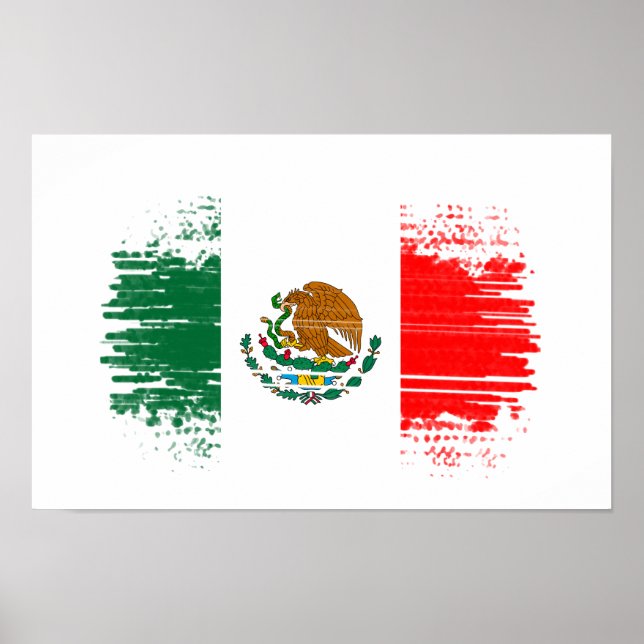 Mexico flag poster (Front)