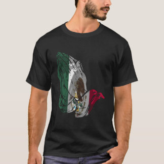 Mexico Flag Praying Hands T-Shirt