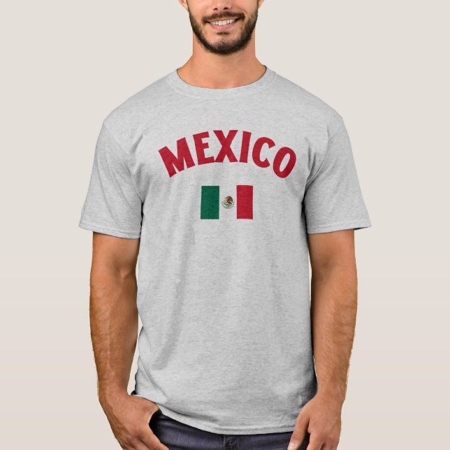 Mexico Flag T-Shirt (Front)
