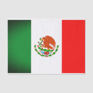 Mexico Flag Tissue Gift Paper