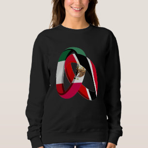 Mexico Flag Trinidad&Tobago Grown Ring Marriage We Sweatshirt
