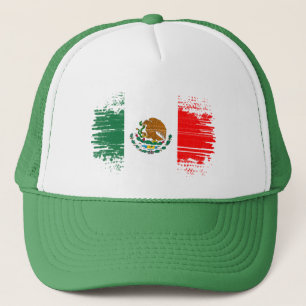 Mexico flag trucker hat