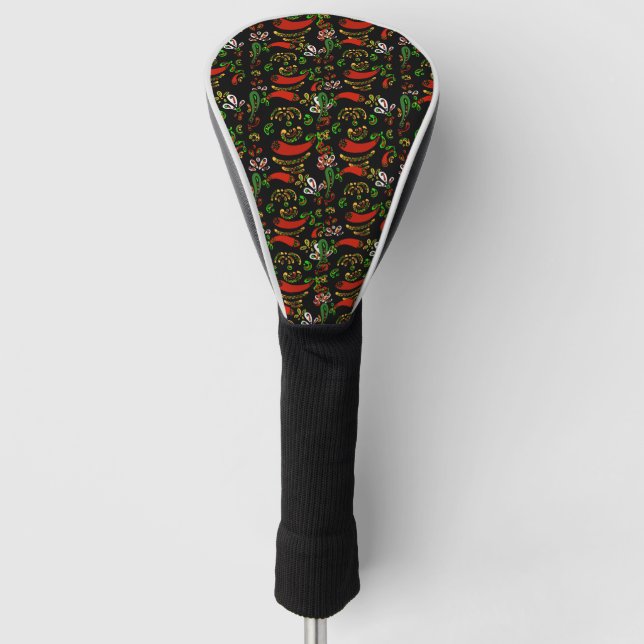 Mexico   golf head cover (Front)