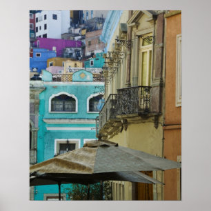 Mexico, Guanajuato. Densely packed assortment of Poster