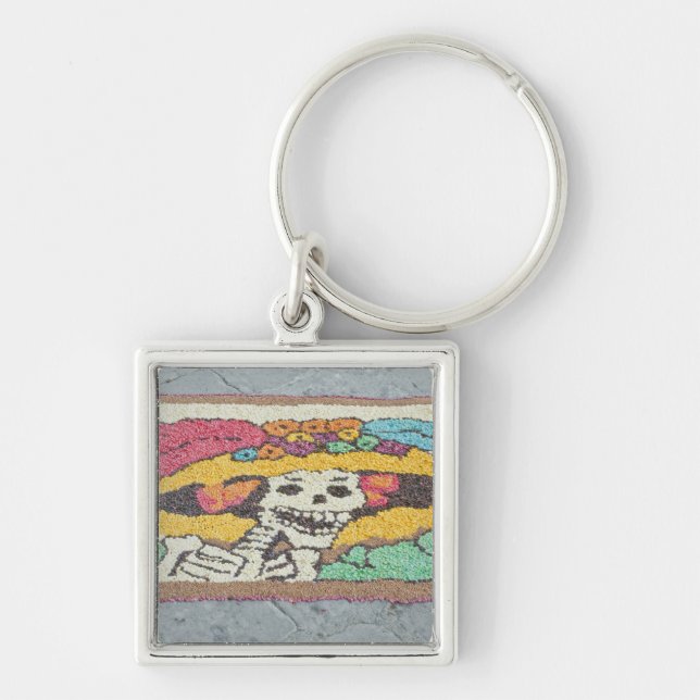 Mexico, Guanajuato, San Miguel de Allende, Day Key Ring (Front)