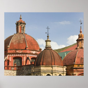 Mexico, Guanajuato State, Guanajuato. Templo de Poster