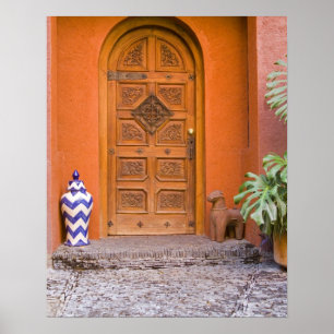 Mexico, Guanajuato state, San Miguel. Casa de la Poster