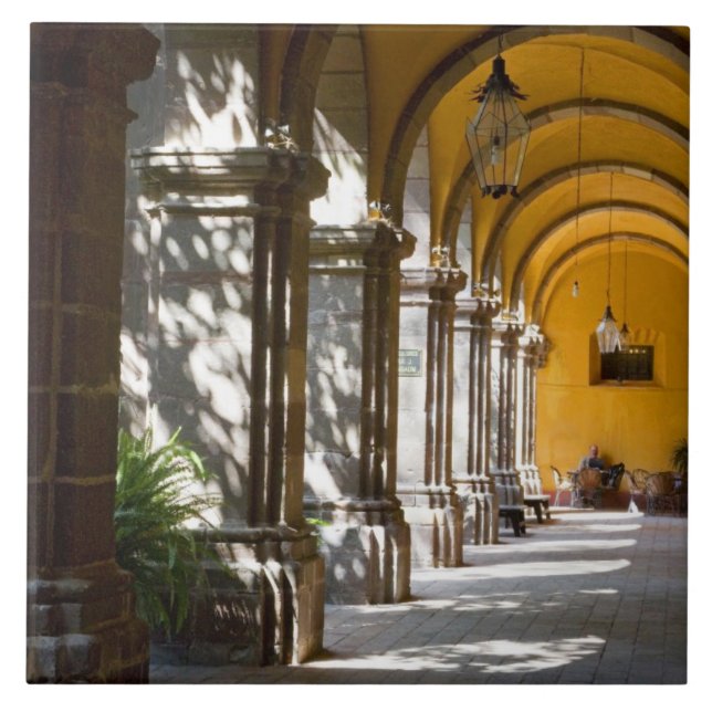 Mexico, Guanajuato state, San Miguel de Allende. Ceramic Tile (Front)