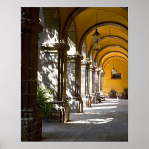 Mexico, Guanajuato state, San Miguel de Allende. Poster