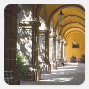 Mexico, Guanajuato state, San Miguel de Allende. Square Sticker