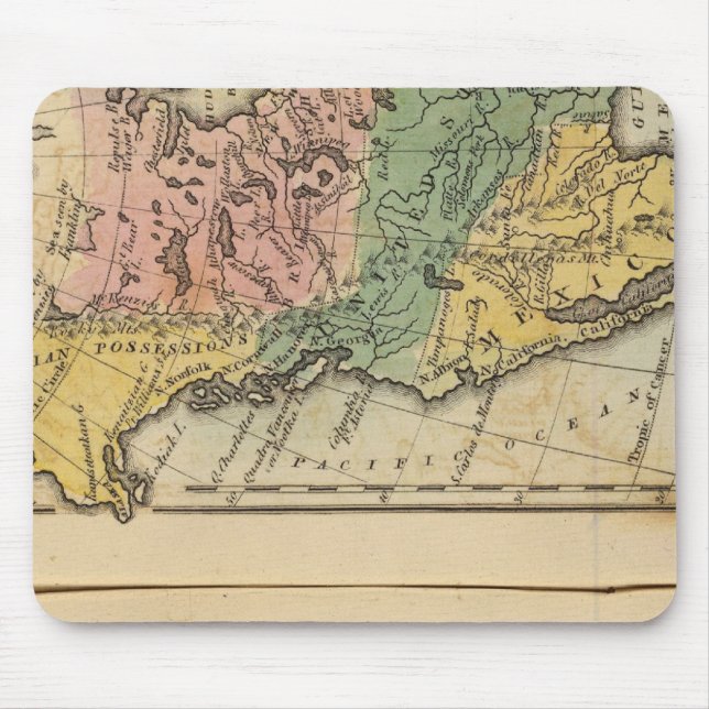 Mexico, Guatemala, WI, North America Mouse Pad (Front)