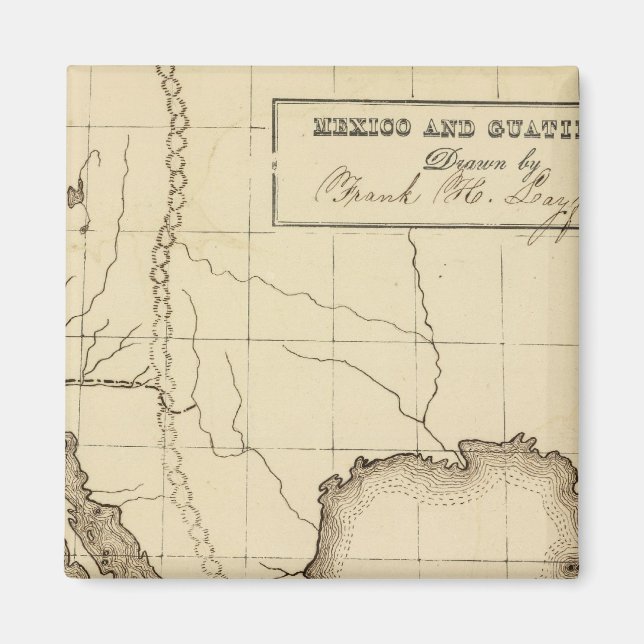 Mexico, Guatimala Magnet (Front)