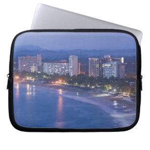 Mexico, Guerrero, Ixtapa. Ixtapa Hotels along Laptop Sleeve