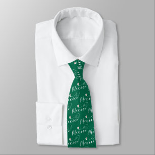 Mexico Heart Flag, I Love Mexico Tie