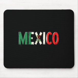 Mexico Independence Day _ Mexican Flag Pride Women Mouse Pad