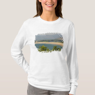 Mexico, Jalisco, Barra de Navidad. Town Beach T-Shirt