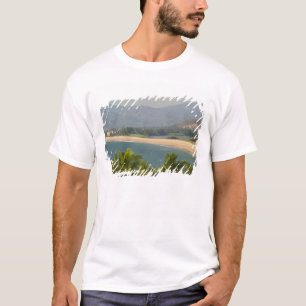 Mexico, Jalisco, Barra de Navidad. Town Beach T-Shirt