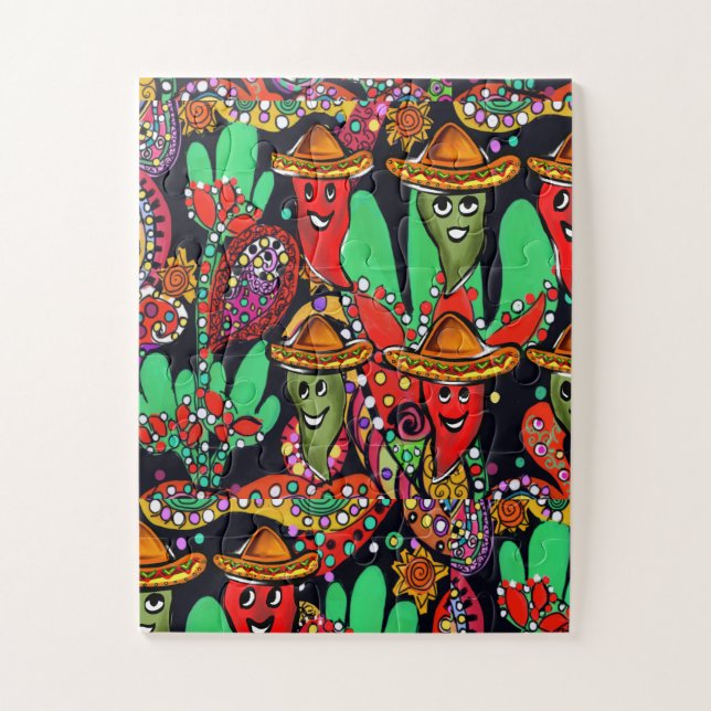MEXICO  JIGSAW PUZZLE (Vertical)