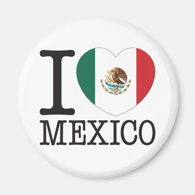Mexico Love v2 Magnet (Front)