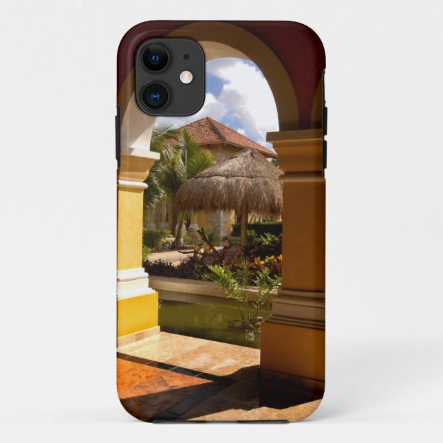 Mexico, Mayan Riviera, architecture at Iberostar Case-Mate iPhone Case (Back)