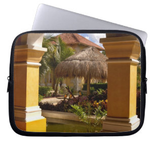 Mexico, Mayan Riviera, architecture at Iberostar Laptop Sleeve