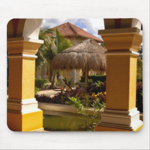 Mexico, Mayan Riviera, architecture at Iberostar Mouse Pad