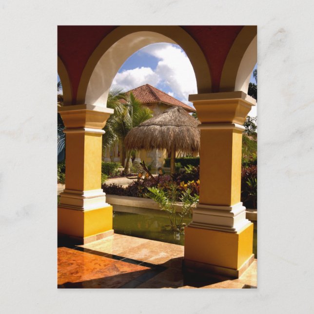 Mexico, Mayan Riviera, architecture at Iberostar Postcard (Front)