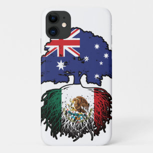 Mexico Mexican Australian Australia Tree Roots iPhone 11 Case