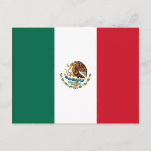 Mexico - Mexican Flag Postcard