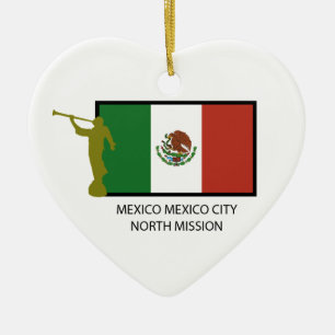 MEXICO MEXICO CITY NORTH MISSION LDS CTR CERAMIC ORNAMENT