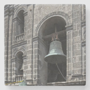 Mexico, Mexico City, Zocalo. The Bell Towers Stone Coaster