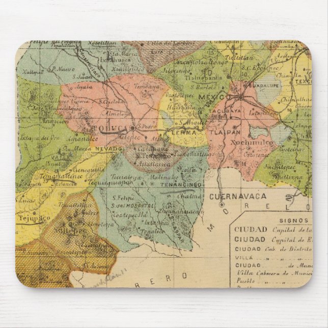 Mexico, Mexico Mouse Pad (Front)