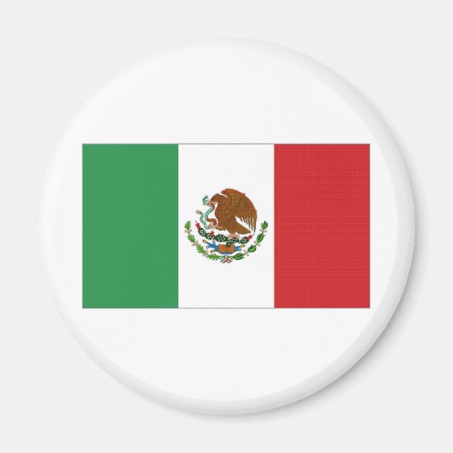 Mexico National Flag Magnet (Front)